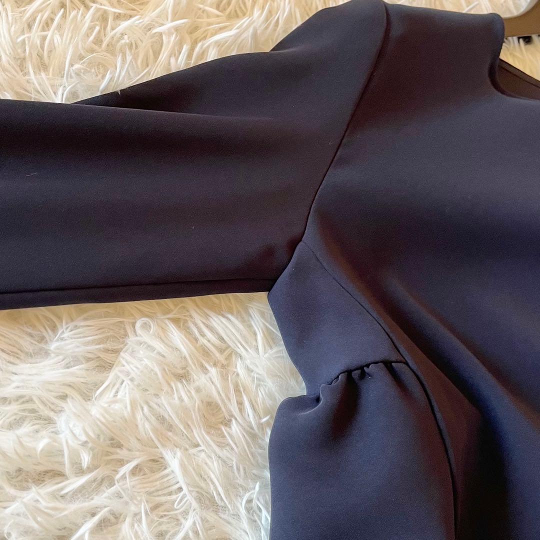 極美品✨ ヨーコチャン 23年 ロングスリーブ バックティアードブラウス 38