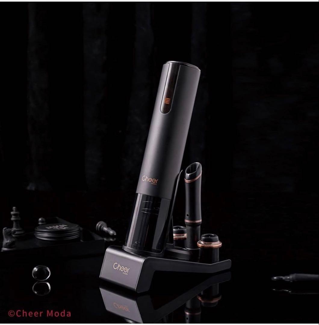 Cheer Moda ソムリエ 充電式 電動ワインオープナー ギフトセット