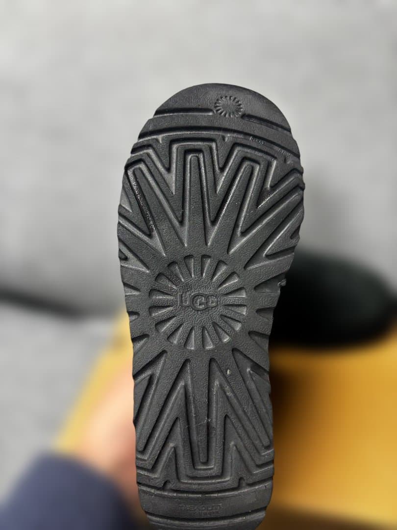UGG スエード ブラック ムートンブーツ
