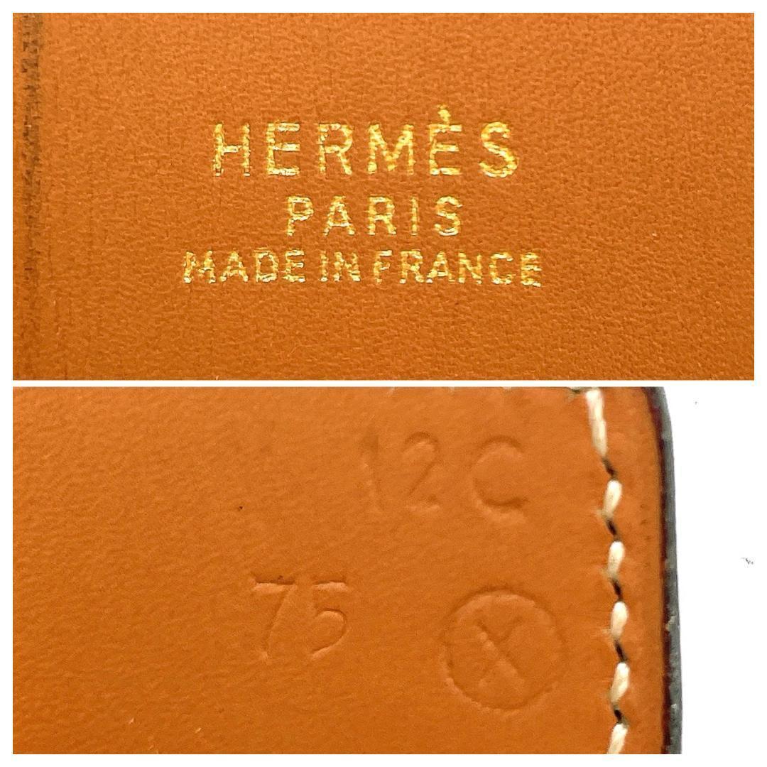 ✨️美品✨️ エルメス シュヴァル 馬 ホースバックル ベルト レディース 黒