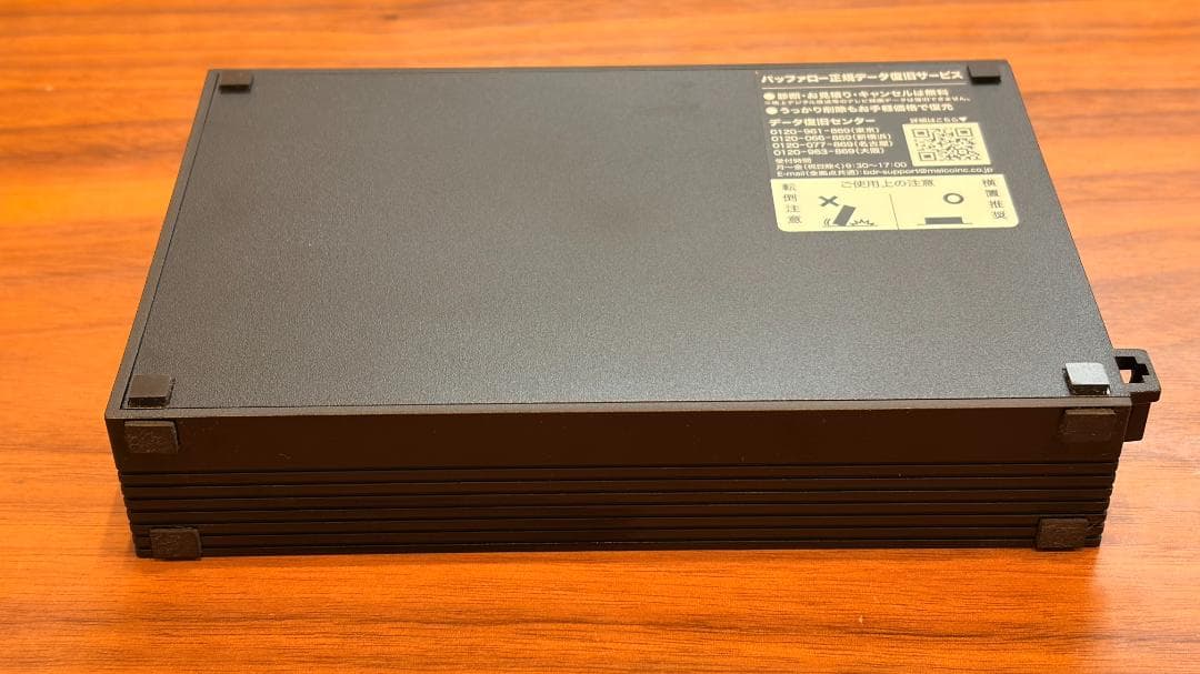 外付けHDD 8TB BUFFALO HD-AD8U3
