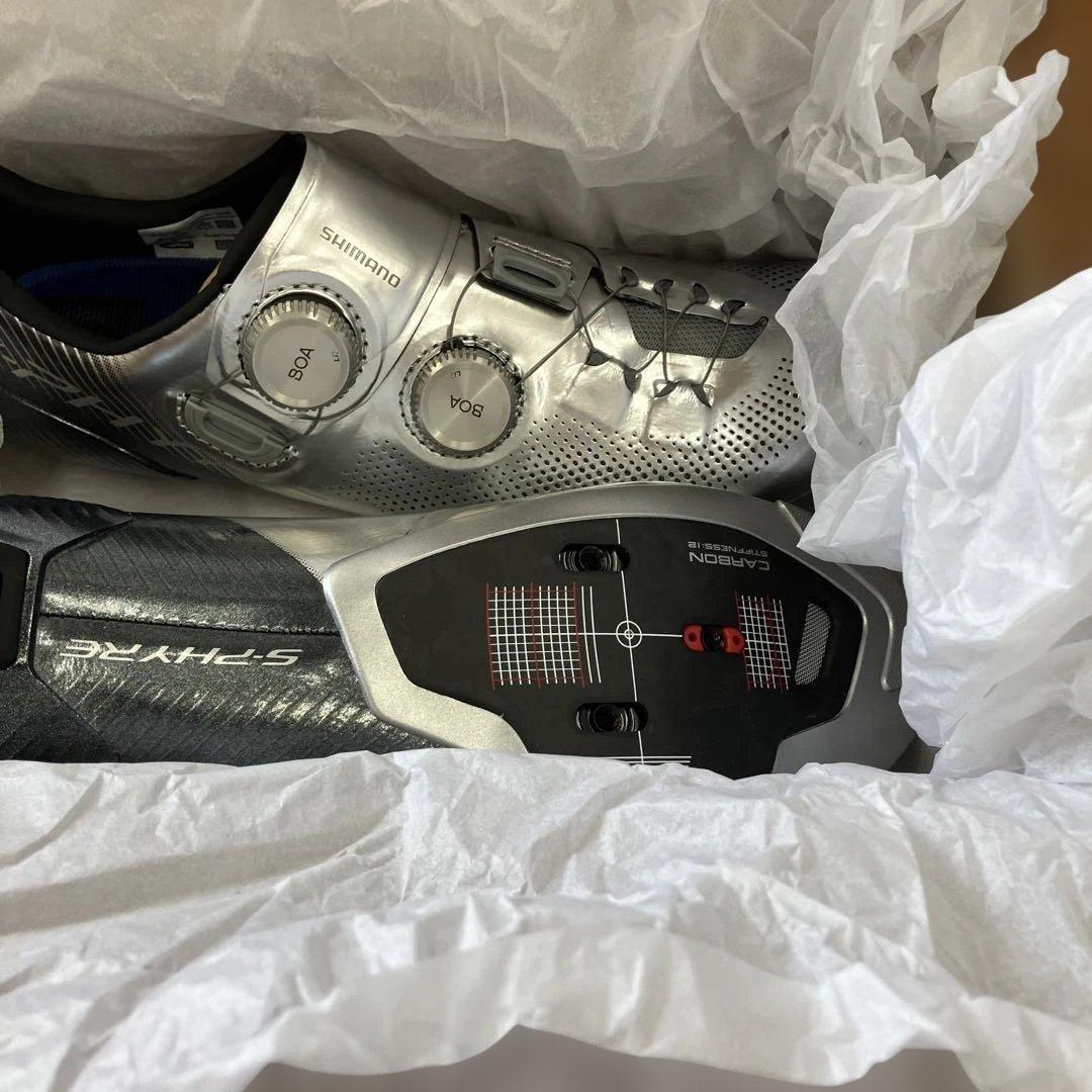 S-PHYRE SH-RC903S シルバー 自転車シューズ