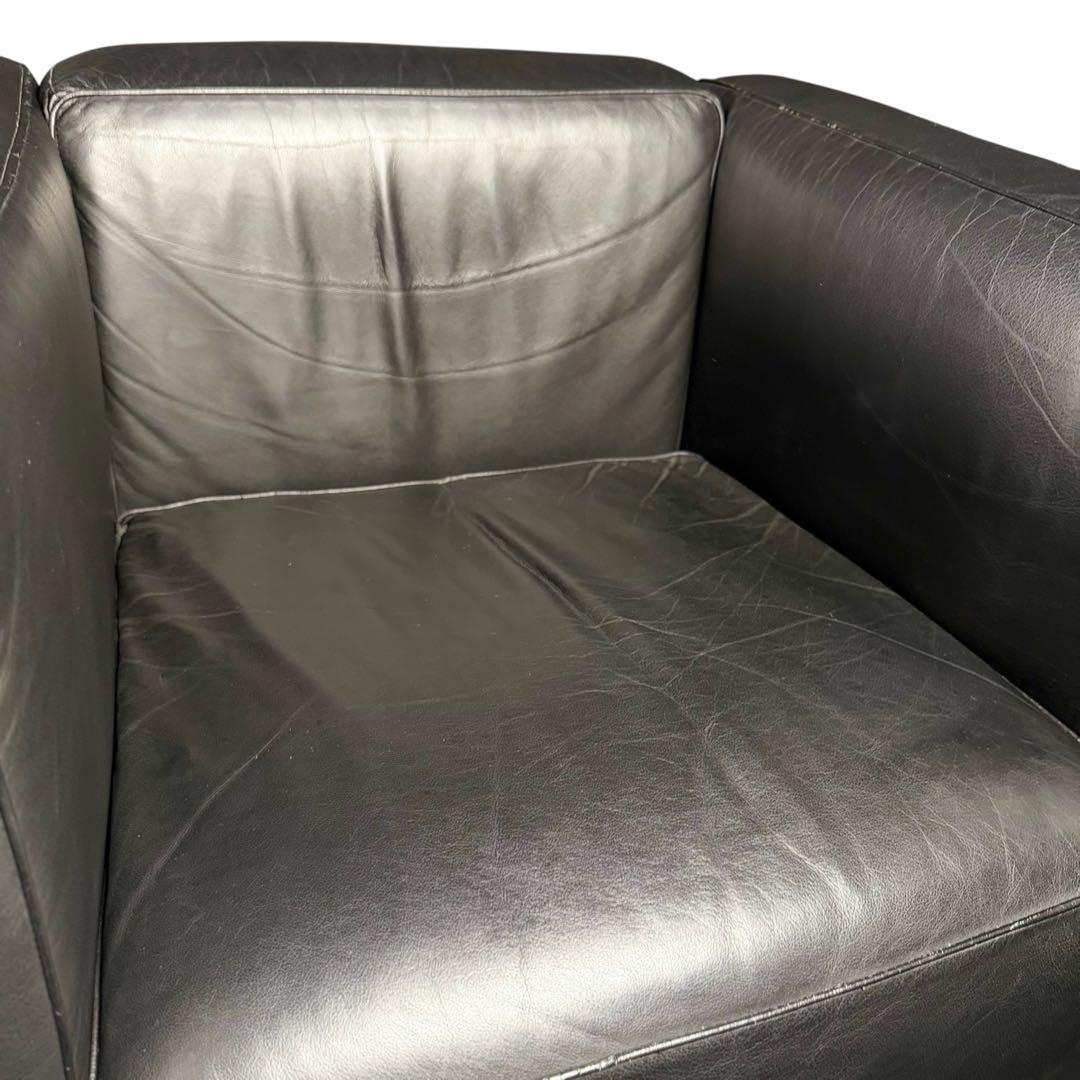HR730 【本総革】ル・コルビジェ LC2 リプロダクト　シングルソファ