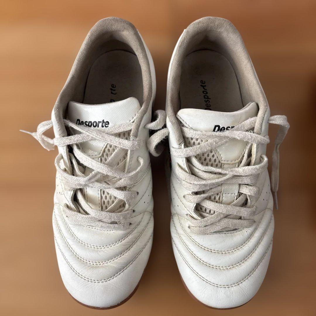 Desporte フットサルシューズ ホワイト ブラック