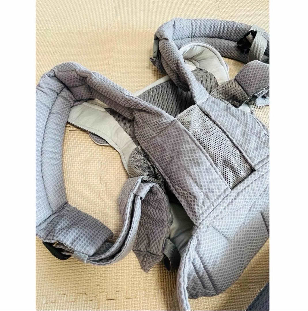 値下⭐️美品nuna cudl抱っこ紐　グレー　4way