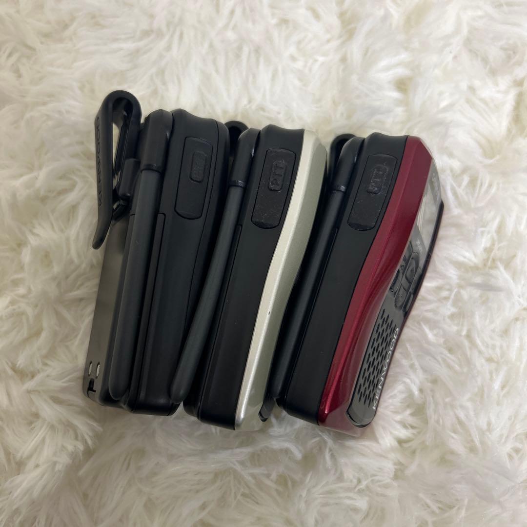 【美品】KENWOOD UBZ-LP20 トランシーバー３台 セット　動作確認済