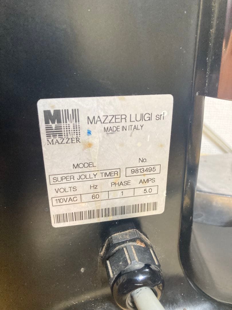 ☆ Mazzer エスプレッソグラインダー Super Jolly Timer