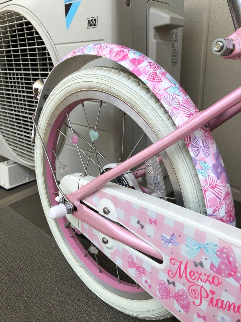 メゾピアノ　自転車　18インチ　中古　☆引取限定