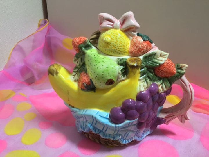 HeritageMint ヴィンテージ ティーポット 80’ フルーツバスケット