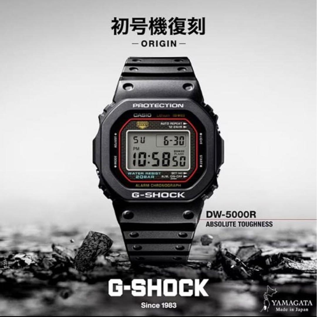 CASIO G-SHOCK DW-5000R-1AJF 初代復刻モデル 新品
