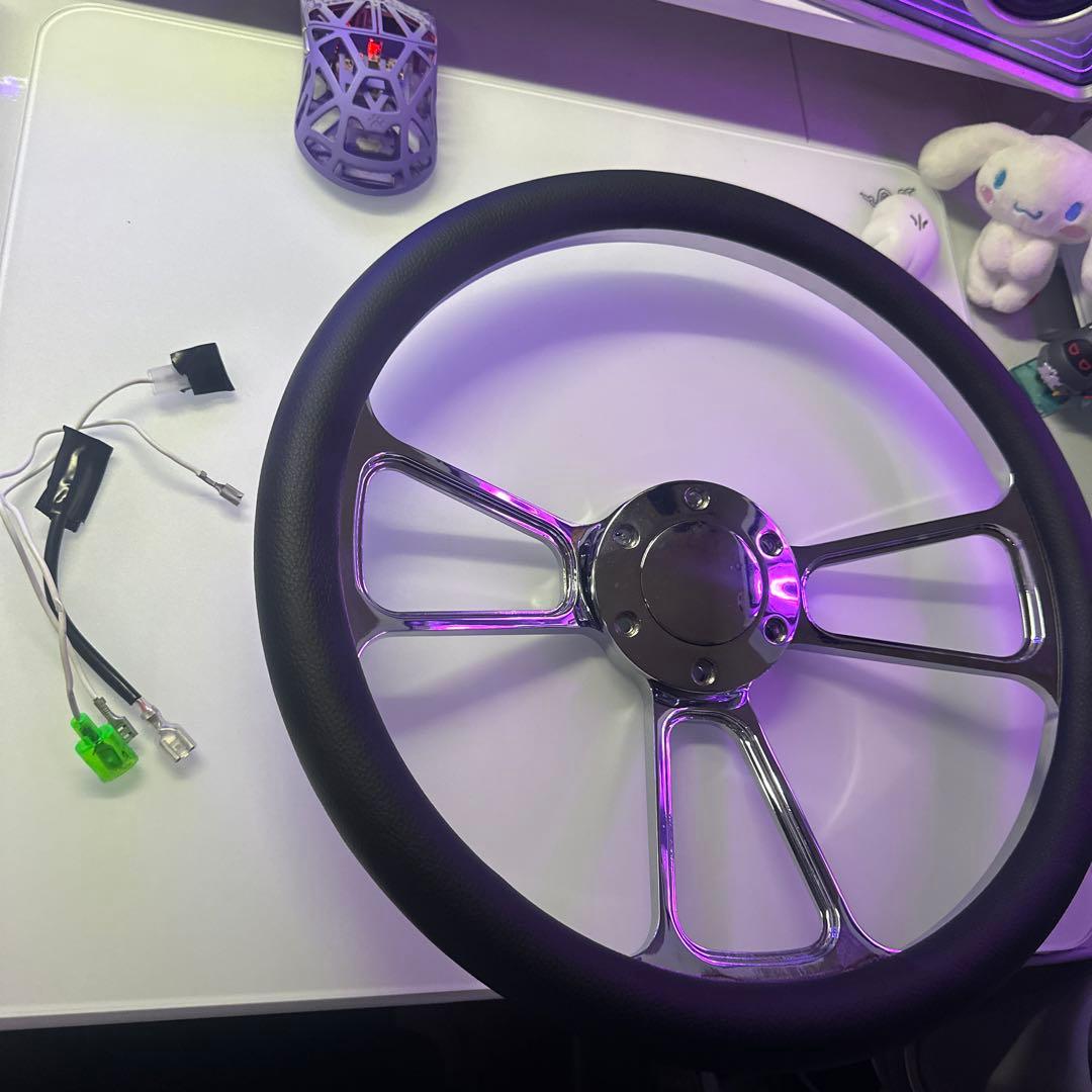 社外ステアリング ビレット メーカー不明 momoピッチ