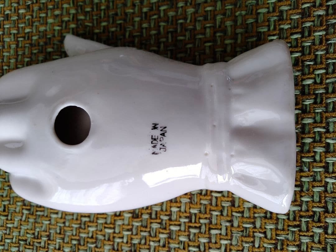 ハンド　手　花柄　オブジェ　置物　ビンテージ　レア　ドット　ジュエリー　レトロ