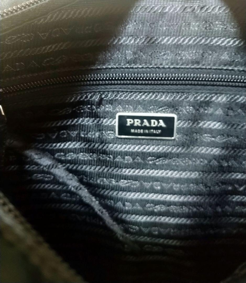【美品】PRADA テスート ナイロンショルダーバッグ