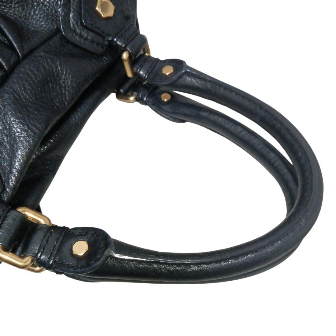 マークジェイコブス★CLASSIC Q★バッグ★シボ革★2way★y2k★黒