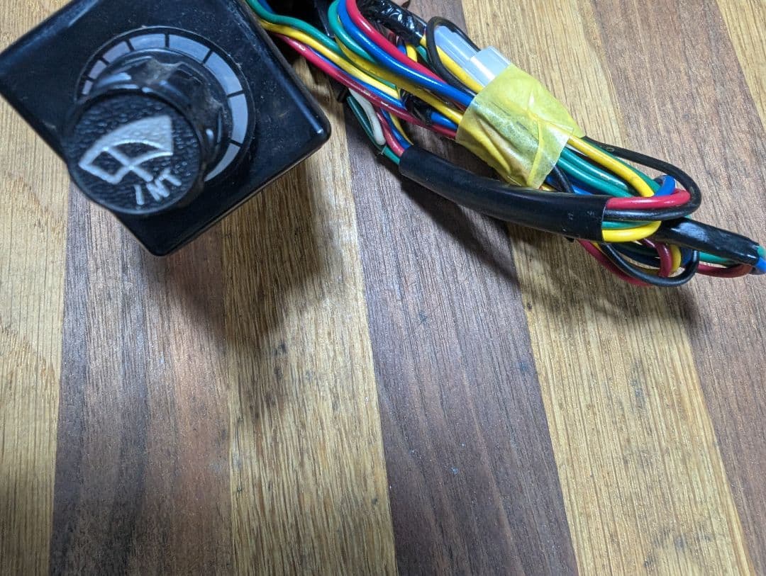 スバル純正 サンバー TT2 取外し ワイパー 間欠スイッチ ユニット TV