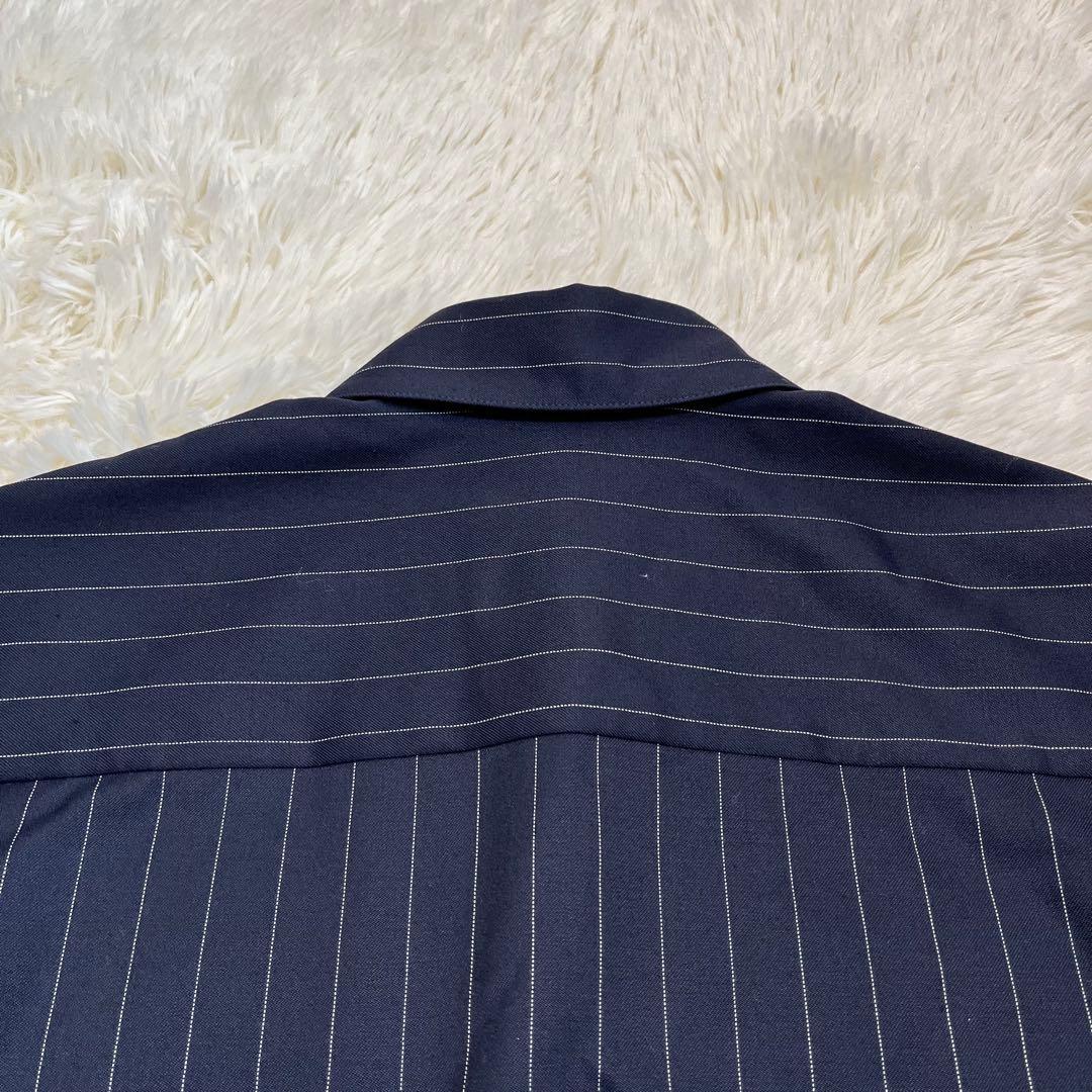 Muse de Deuxieme Classe ネイビー ストライプ シャツ