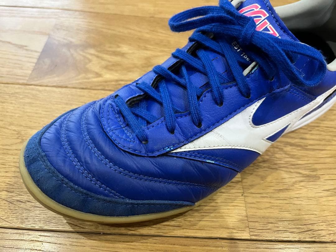 ミズノ　モレリアMizuno MORELIA in ブルー フットサルシューズ