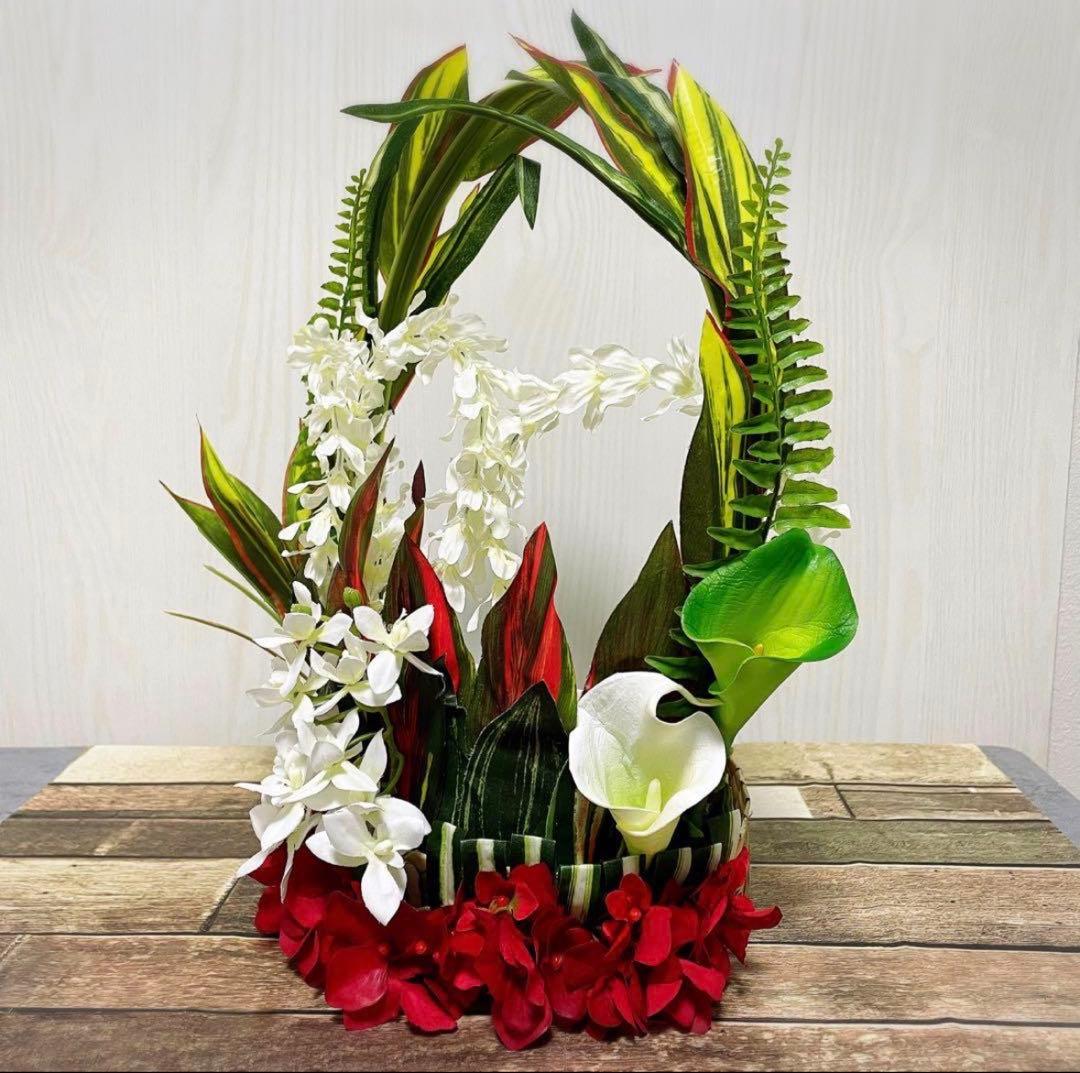 タヒチアンダンス　衣装　ヘッド　ネックレス