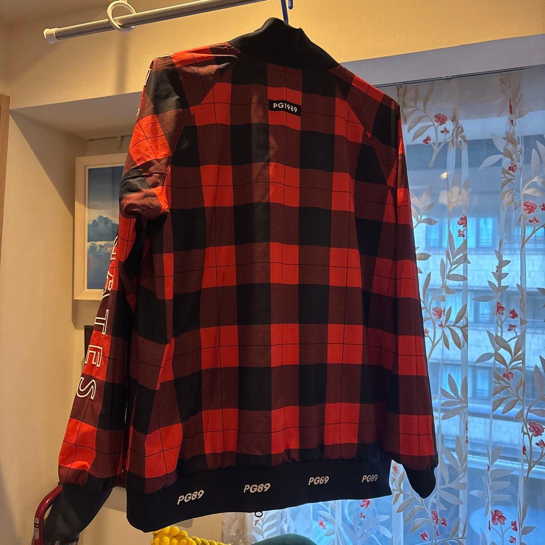 PG69 赤黒チェック ジャケット