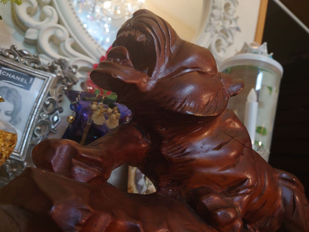 アンティーク　虎置物　風水