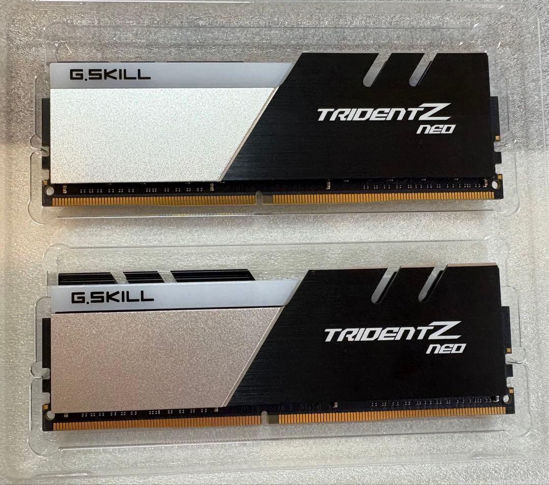 メモリー G.SKILL TRIDENT Z NEO DDR4 3600MHz 32GB