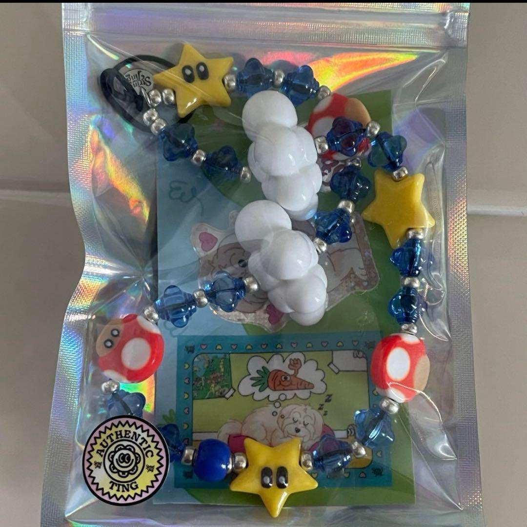 ストリングティング string ting マリオ スター きのこ　キノコ