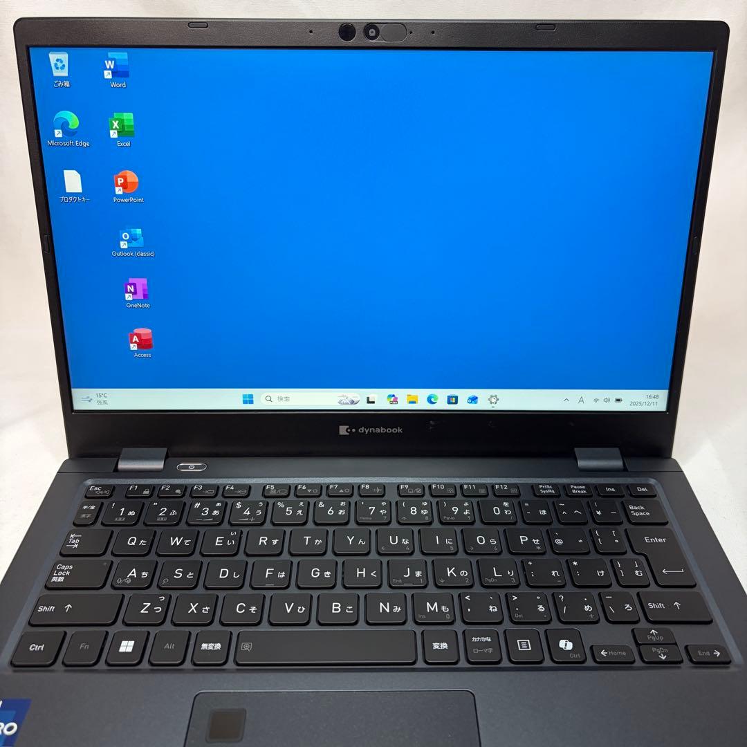 美品 dynabook G83/LY 13世代 i5 16GB FHD オフィス