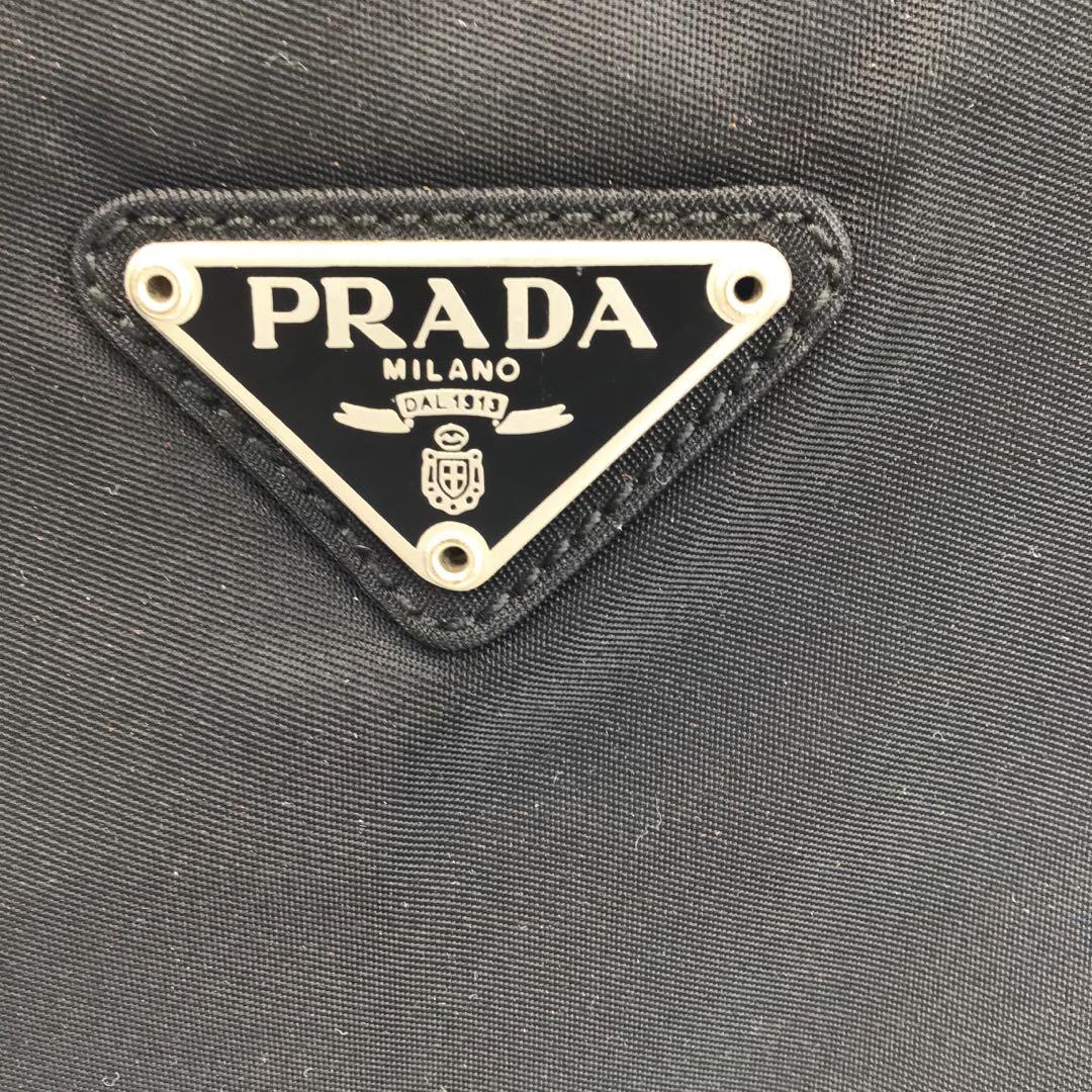 PRADA ヴィンテージ ナイロン ショルダーバッグ 黒 正規品