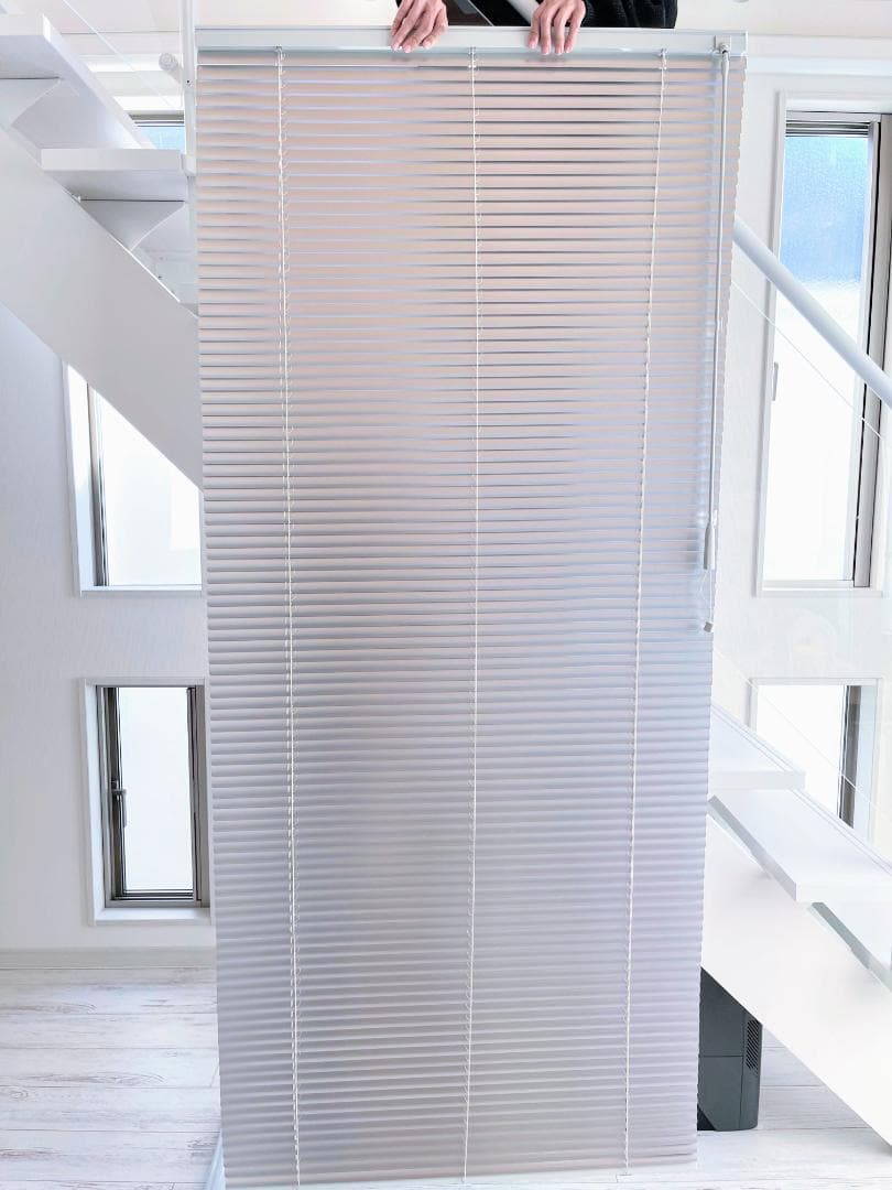 【MUJI 無印良品】アルミブラインド 4本セット (W88xL200cm)