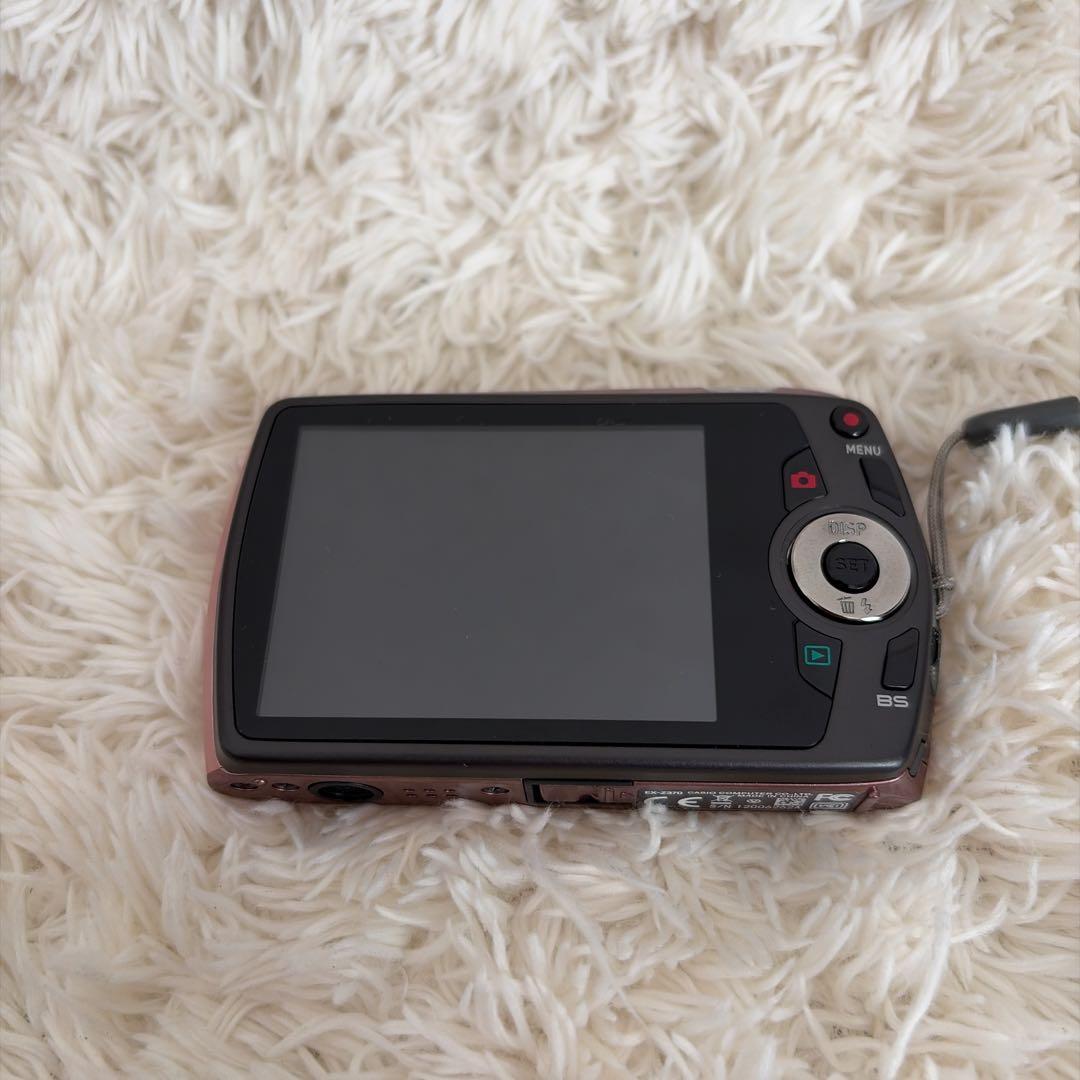 【希少品】CASIO EXILIM ZOOM EX-Z370 ピンク 動作品