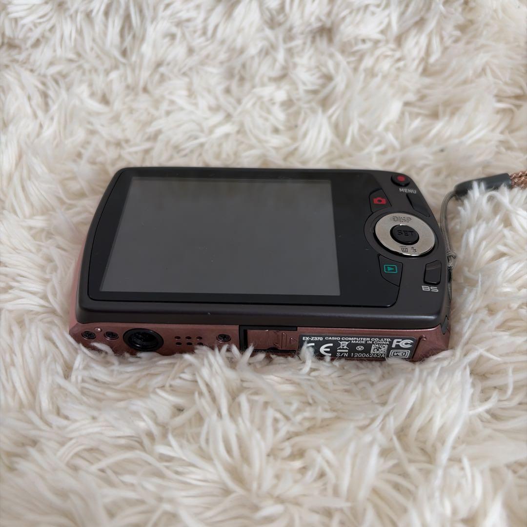 【希少品】CASIO EXILIM ZOOM EX-Z370 ピンク 動作品