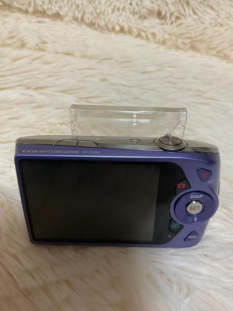 【簡易動作確認済】CASIO EXILIM デジタルカメラ EX-Z2000 紫