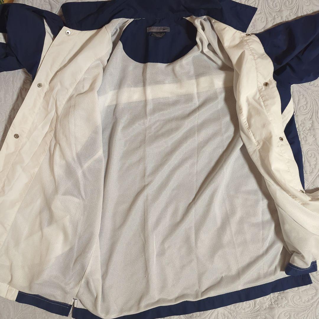 00s　ナイキ　トレーニングフェア　上下　XL　ジャージ　バスケ　部活　白　紺