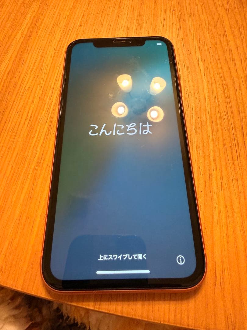 Apple iPhone XR コーラル　64GB 傷あり