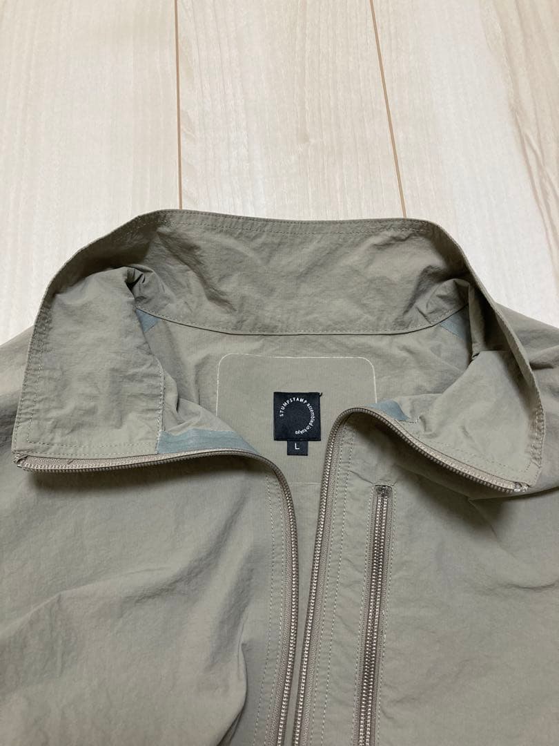 値下不可 STUMPSTAMP ハーフジッププルオーバーベスト メンズL