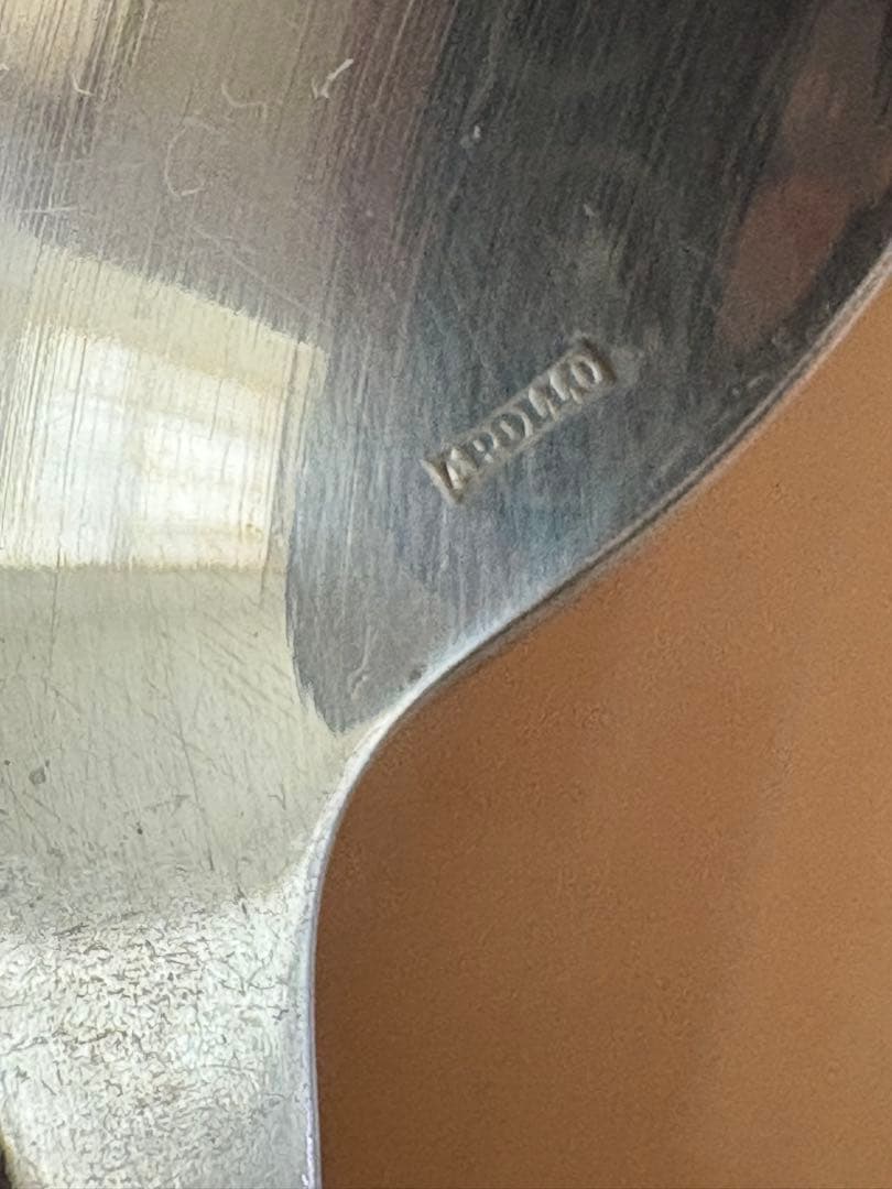 フランス　アンティーク　ヴィンテージ　APOLLO スプーン　6本　銀食器