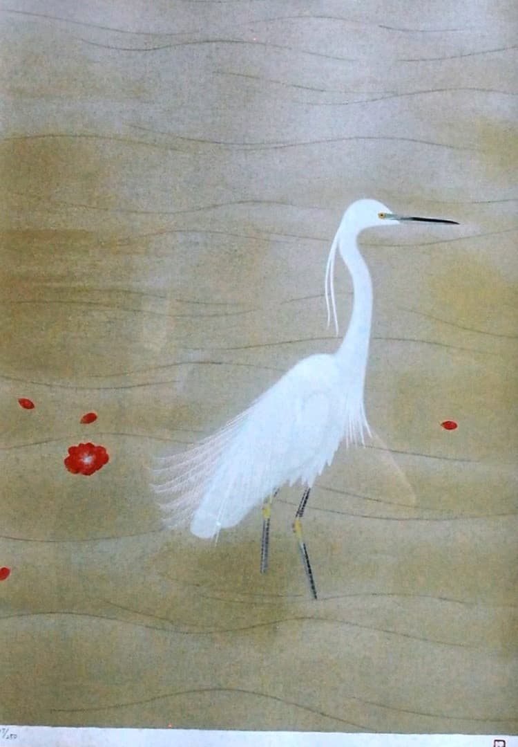 岩絵具複製画
