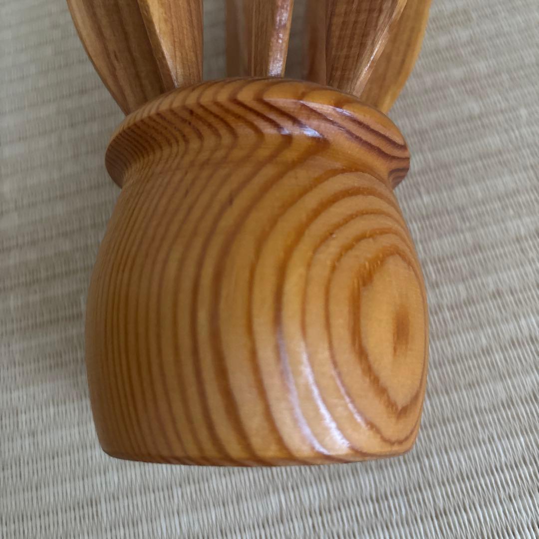 【激レア品】アーリッカ aarikka ヴィンテージ　チューリップ　お花の置物