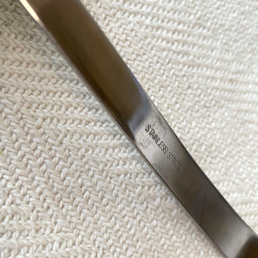 ①70年代 フルーツポンチ クリアプレスガラス 器 大型 花型 お玉付