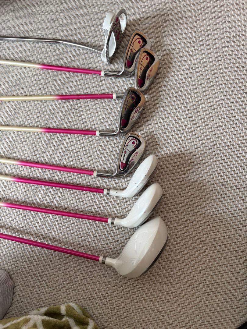 VIVA HEART ゴルフバッグ ホワイト