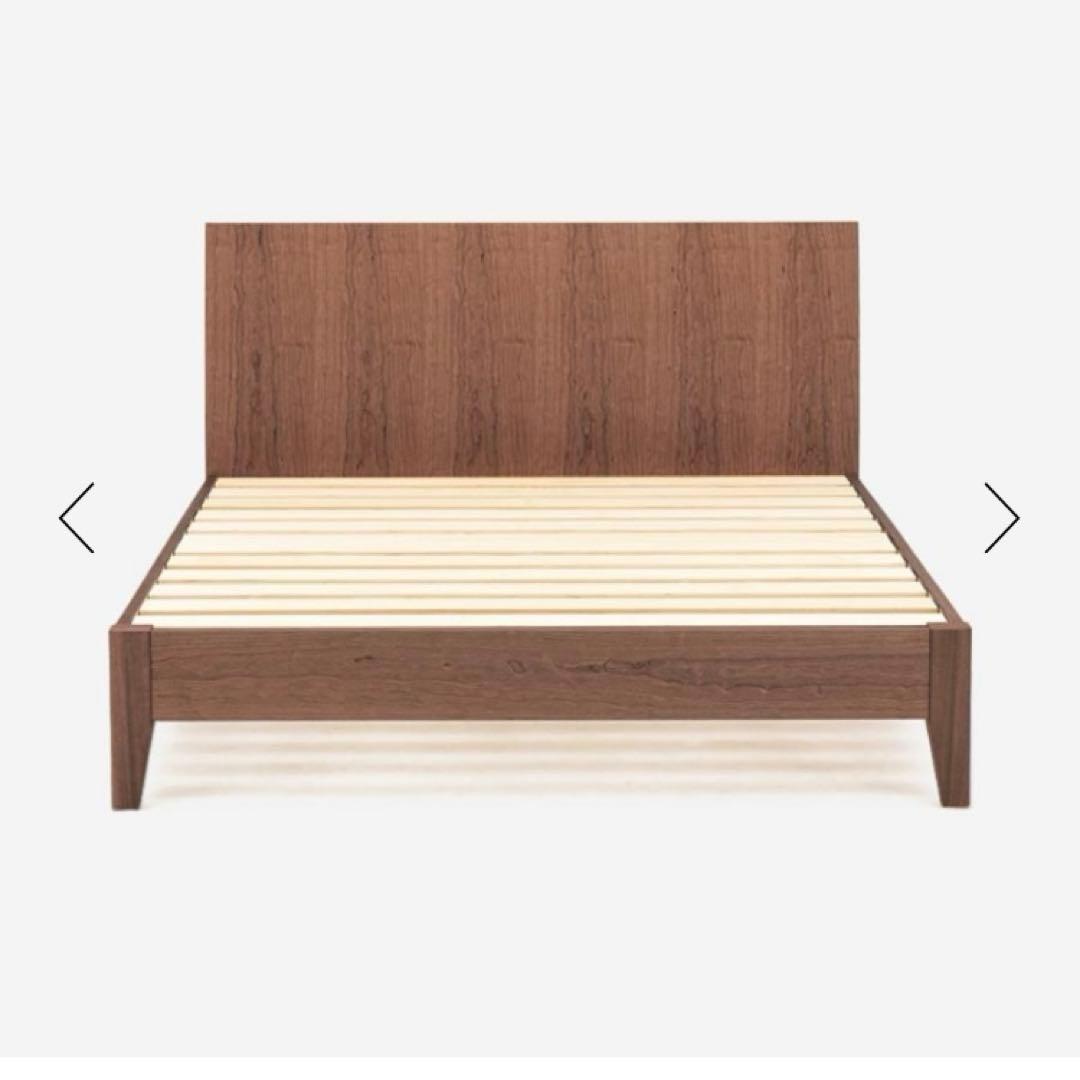 アクタス　ACTUS ベッド　ダブルベッド　マットレス付き