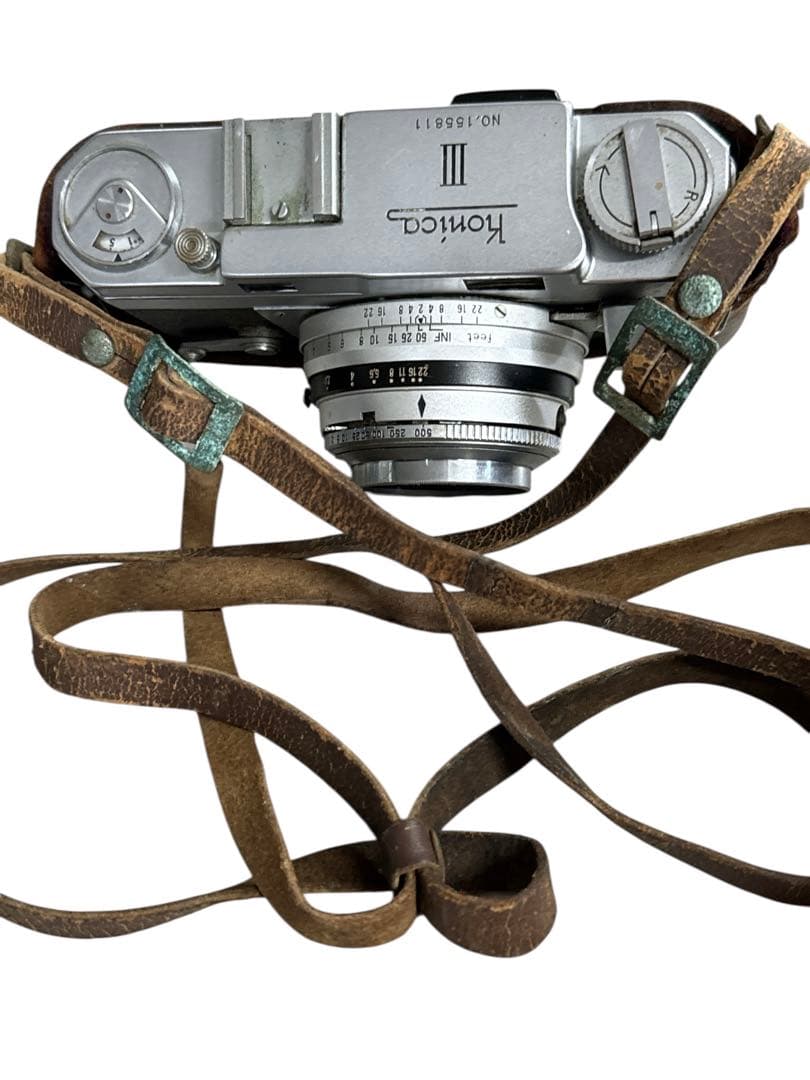 Konica III フィルムカメラ 48mmレンズ付き　現状品