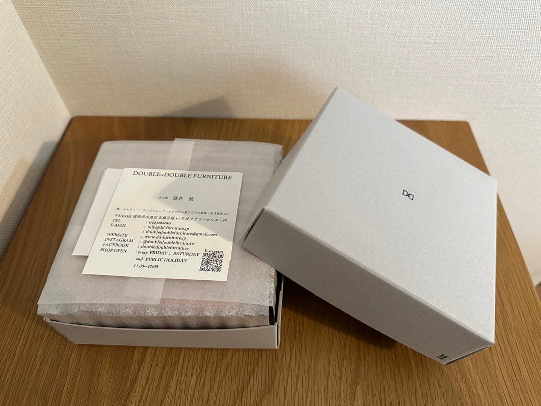 DOUBLE=DOUBLE FURNITURE 酒井航 杉隅切弁当箱 M