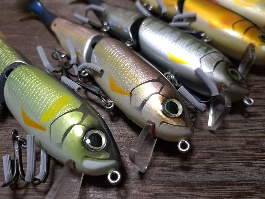 希少　未使用　エバーグリーン　ティンバーフラッシュJr　11本11色まとめて