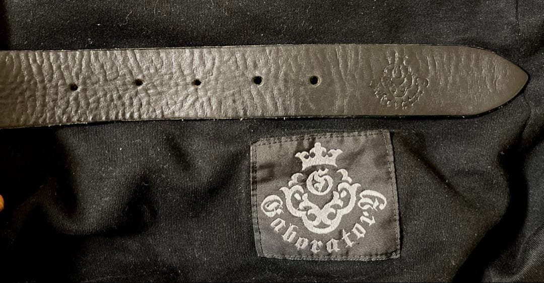 ガボラトリーSkull On American VintageBuckleベルト