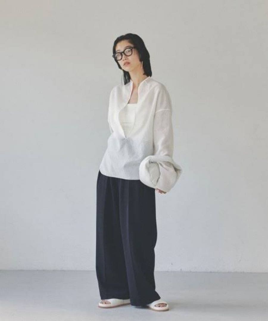 お値下げ済　Slub Slit Shirts / F