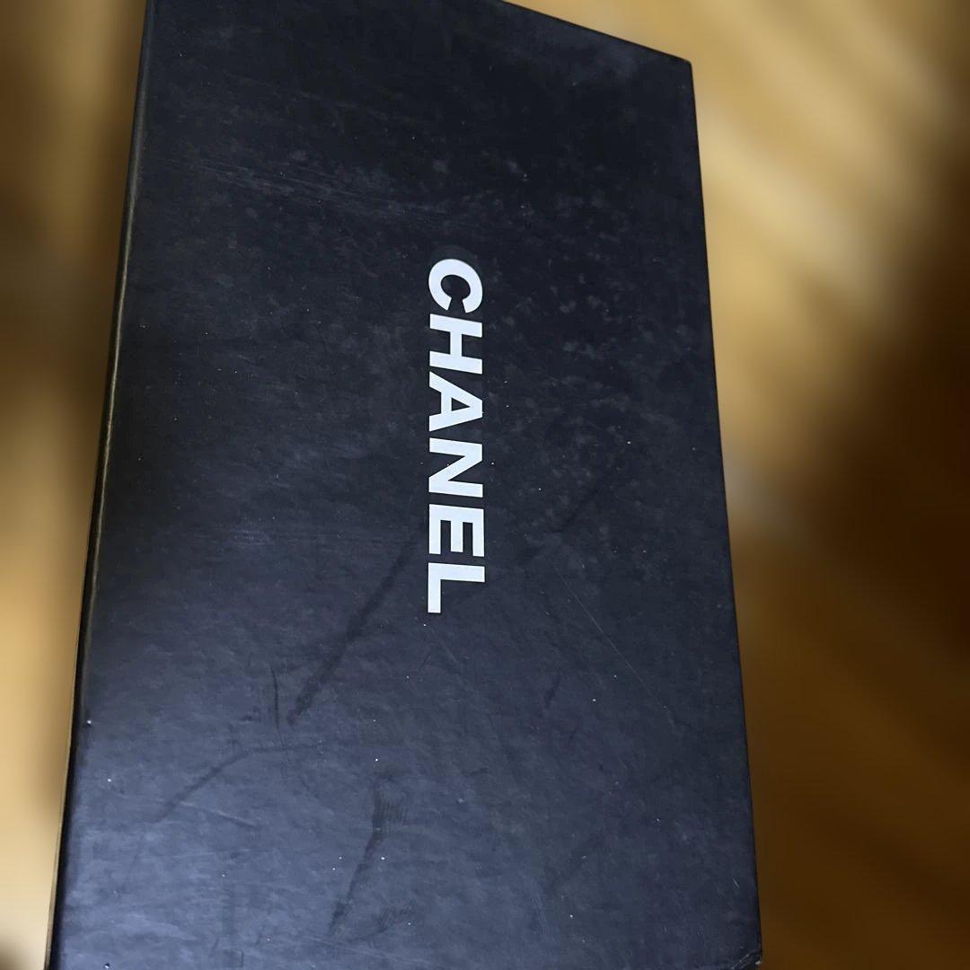 新品、未使用CHANEL ブラック フラットシューズ 39