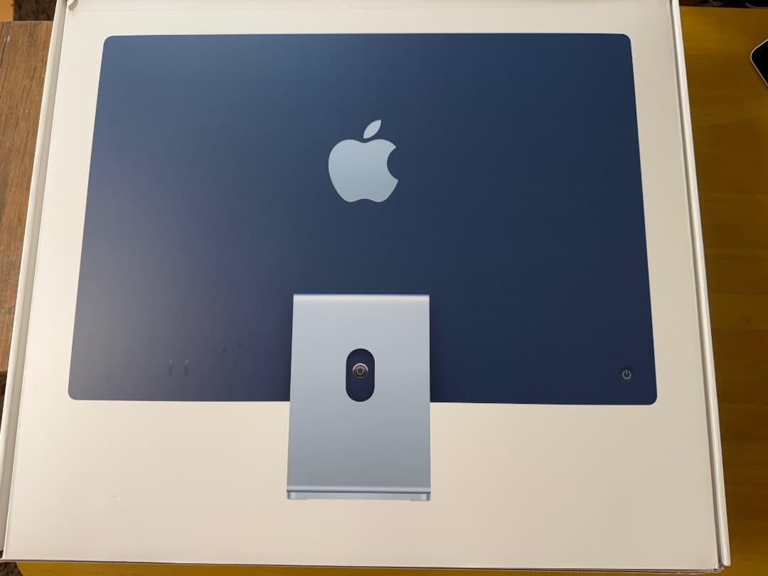 初*k様 iMac (24 インチ, M1, 2021) 　MJV93J/A　ブ