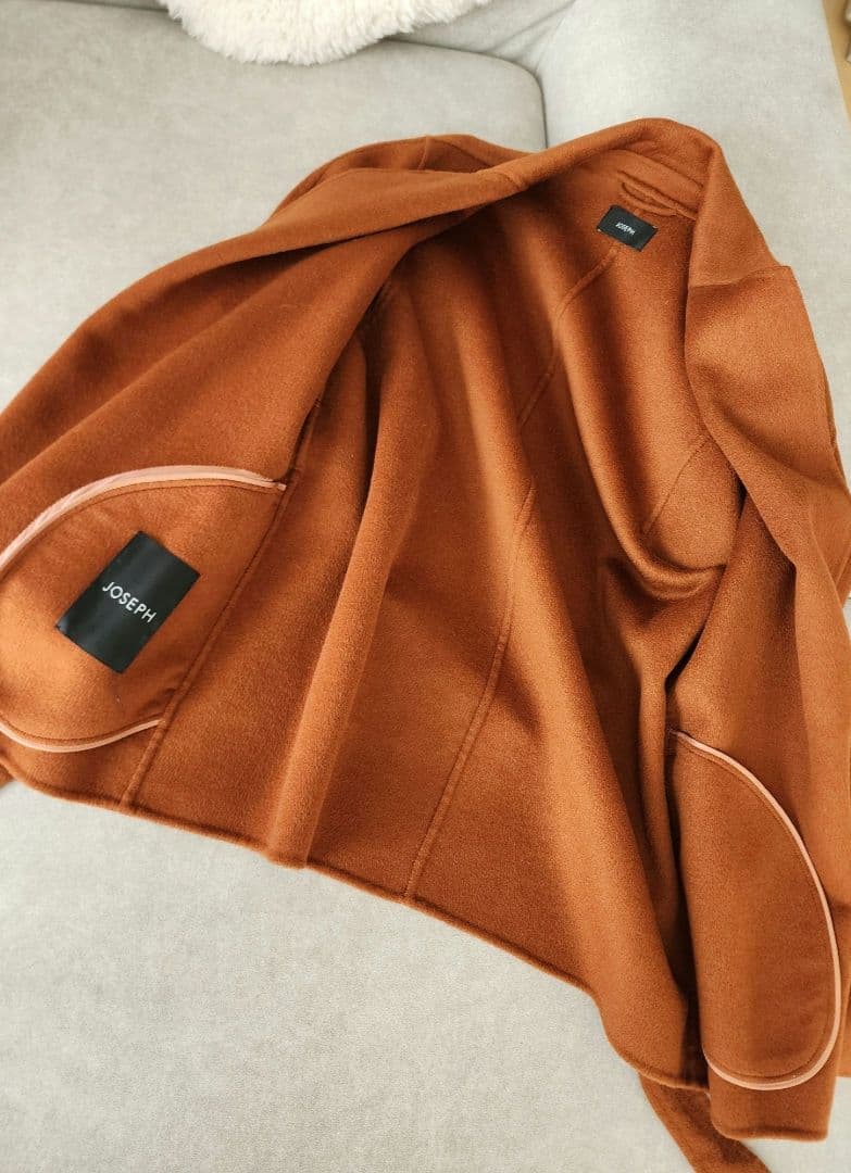 あけおめ♡Joseph ♡ウールカシミヤ　ダブルフェイスコート　羊毛　ジョセフ