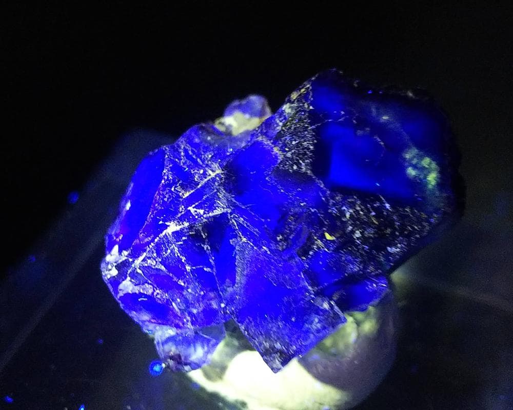 516 オコルス鉱山 フローライト ブルーグリーン パープル 蛍石